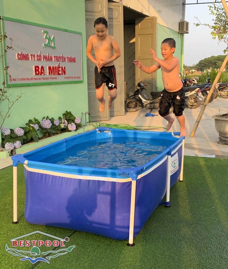 Bể Bơi Khung Kim Loại Bestpool BP50020A KT 2m05 x 3m05 x 0,66m - Lắp Ghép Nhanh Chóng Bảo hành 3 Năm