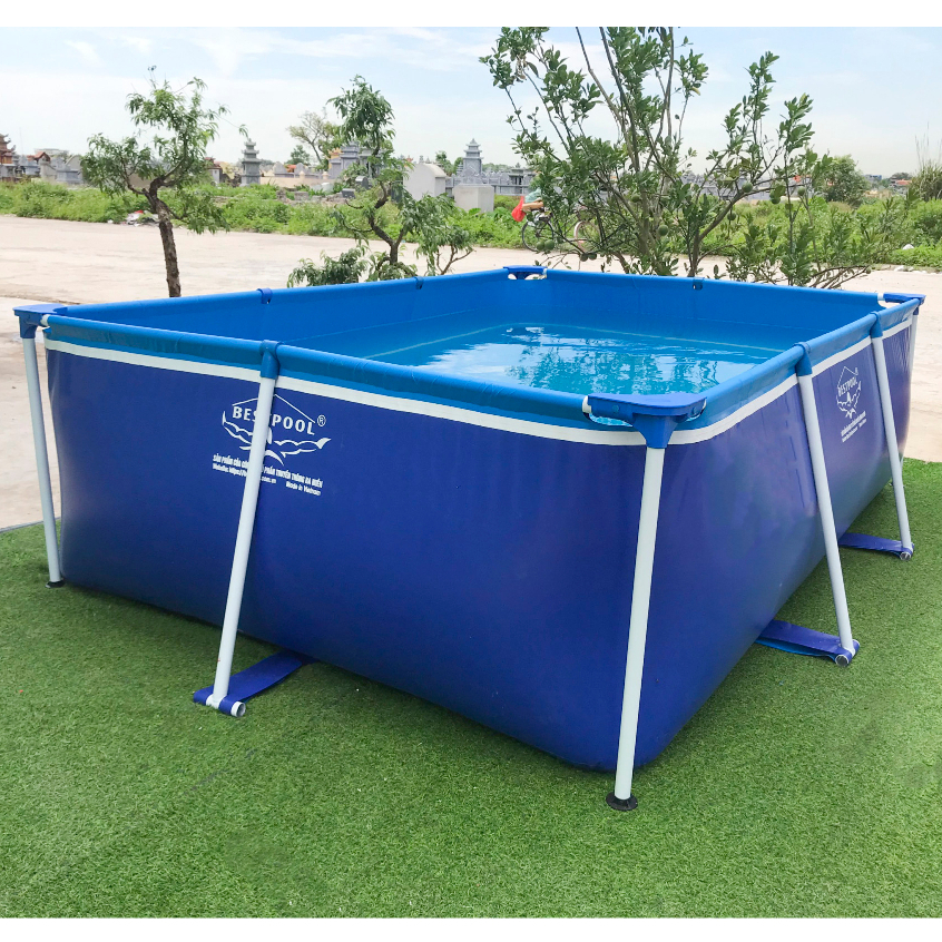                   Bể Bơi Khung Kim Loại Bestpool BP50020A KT 2m05 x 3m05 x 0,66m - Lắp Ghép Nhanh Chóng Bảo hành 3 Năm